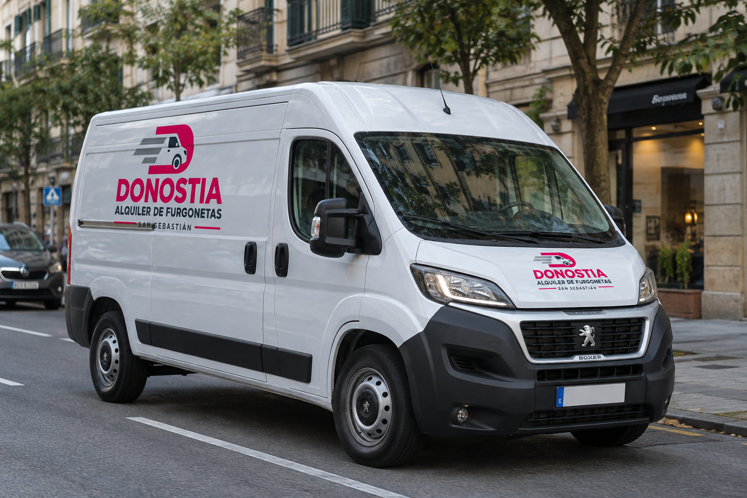 Peugeot Boxer en San Sebastián — vista exterior