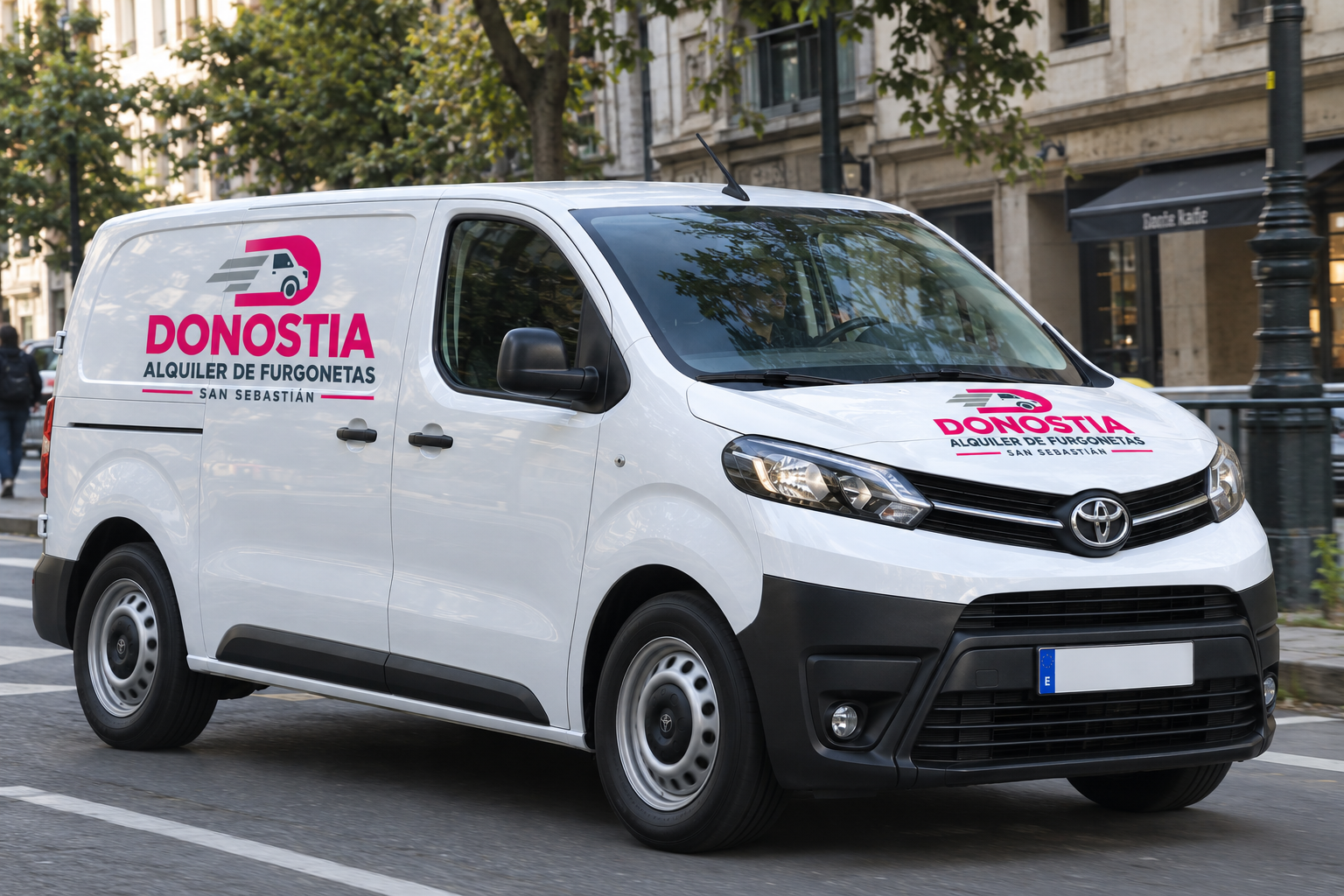 Toyota Proace L1 en San Sebastián — vista exterior